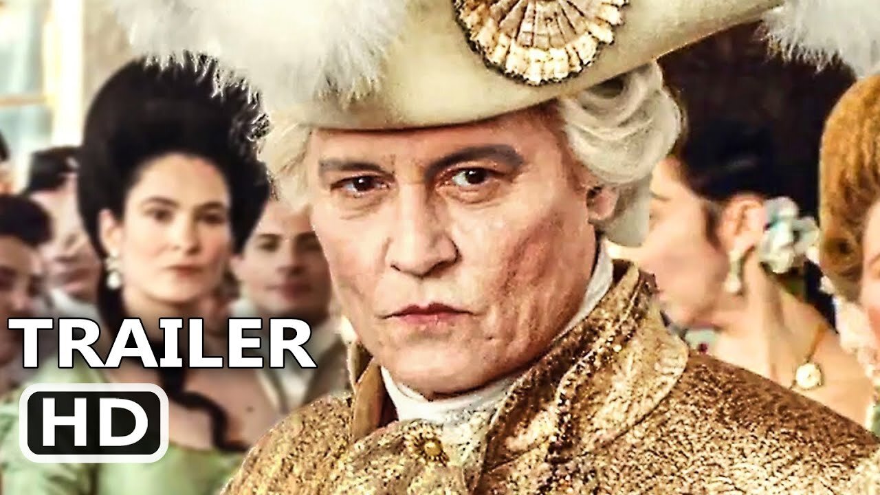 JEANNE DU BARRY Trailer (2024) Johnny Depp