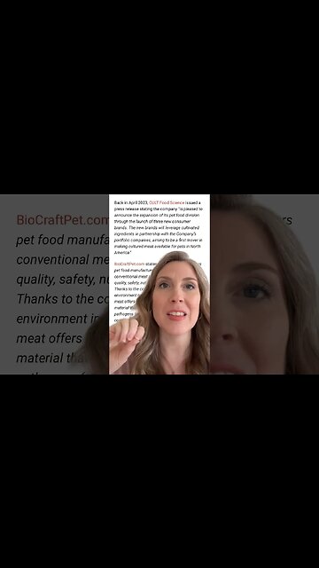 Update on lab grown meats in pet food