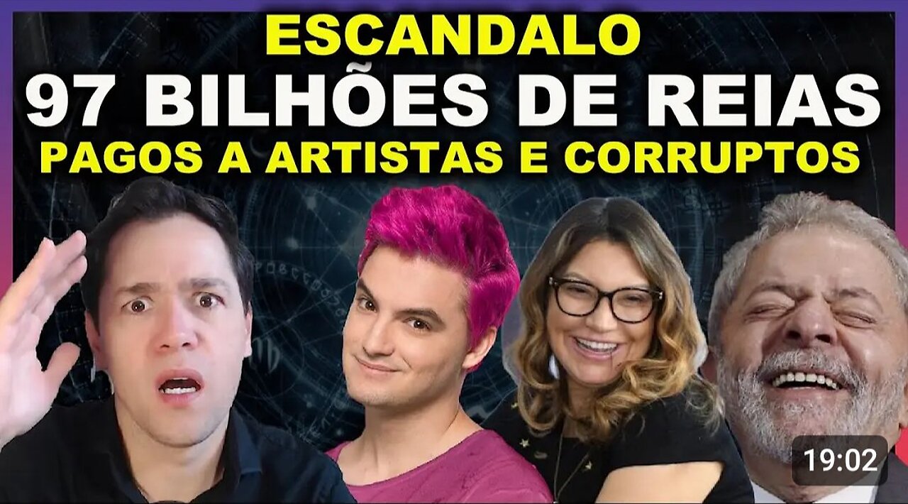 ESCANDALO - LULA E SEU DESGOVERNO PAGAm 97 BILHÕES A ARTISTAS E CORRUPTOS AMIGOS.