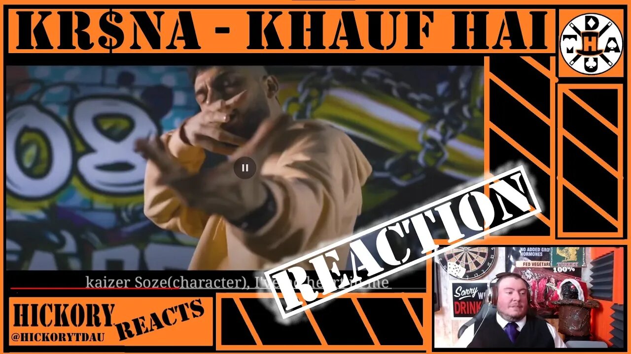 KR$NA - Khauf Hai REACTION | Drunk Magician Reacts To Lyrical Magician | Dude Is On Point, As Usual!