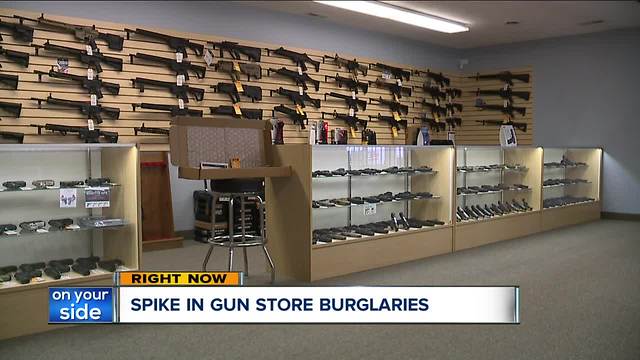 Burglars steal 20 guns from Medina County gun store, authorities offering reward for arrest