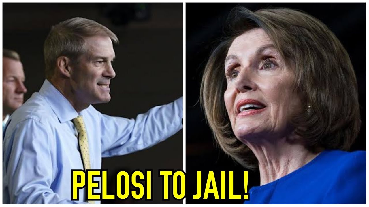 "IT'S TIME TO KICK THEM OUT" - Watch Angry Jim Jordan RIP APART Nancy Pelosi and Biden