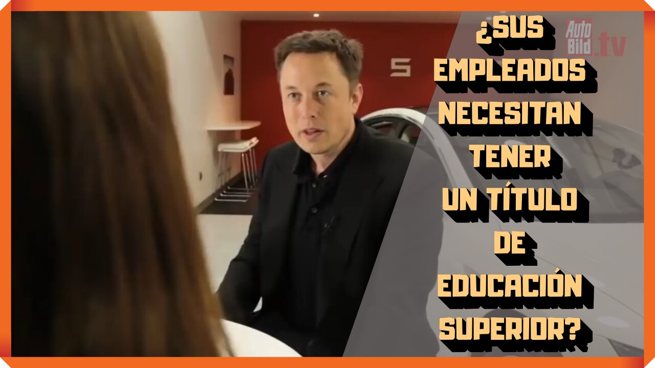 ¿ES NECESARIA UNA EDUCACIÓN SUPERIOR? ELON MUSK I SUBTITULADO