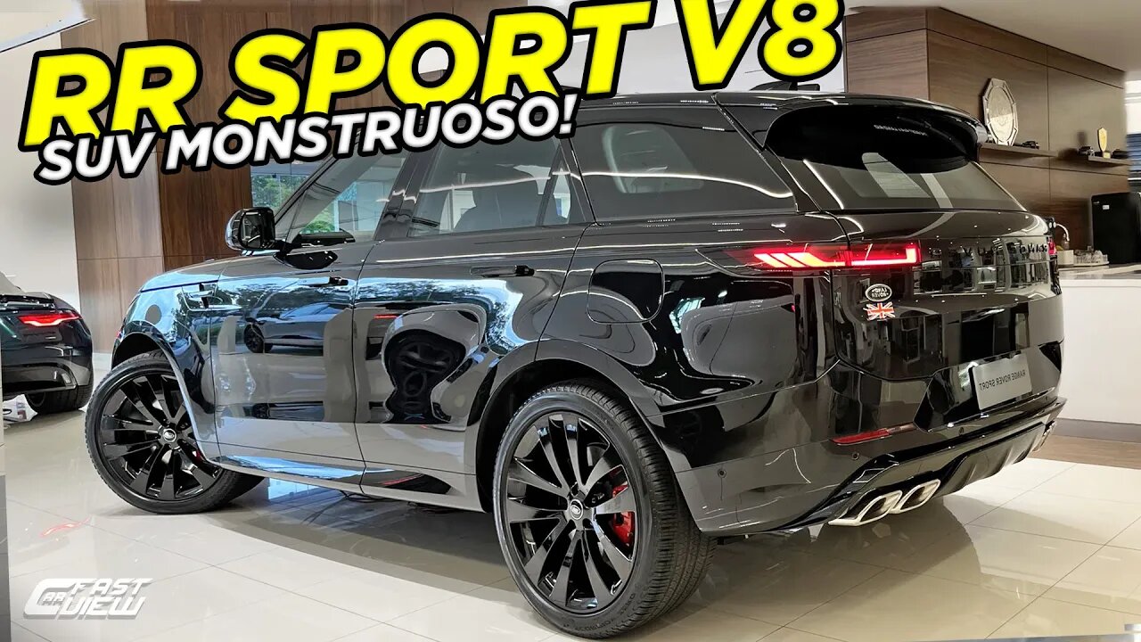 NOVO RANGE ROVER SPORT P530 FIRST EDITION 2023 COM MOTOR V8 DE 530 CV E + DE 76 KGFM DE TORQUE!