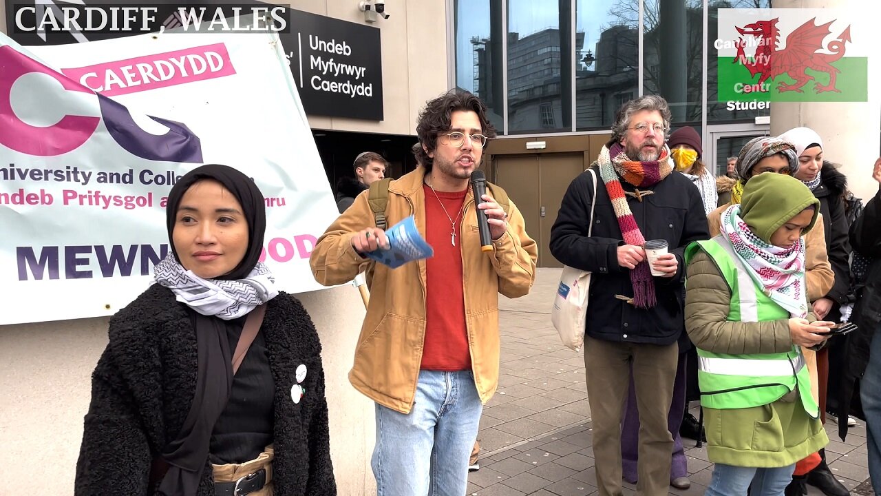 ☮️March 2 Student movements Shut it Down Cardiff South Wales☮️