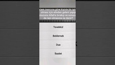 #yarışma #bilgi İSLÂMÎ BİLGİ YARIŞMASI