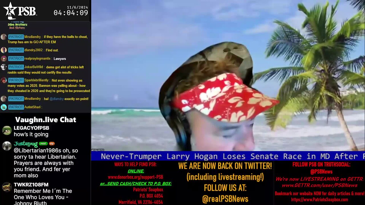 2024-11-06 04:00 EST - Based Amy:
