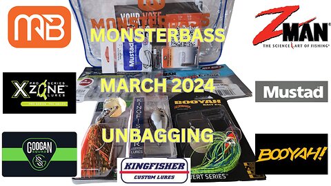 MONSTERBASS MARCH 2024 PLATIMUN SUBSCRIPTION UNBOXING