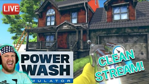 LIVE - POWERWASH SIMULATOR - CHILL MUSIC