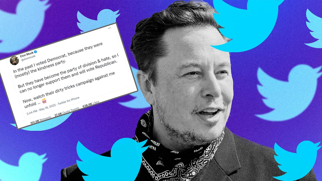 ELON MUSKS GOES FULL CONSERVATIVE ON TWITTER