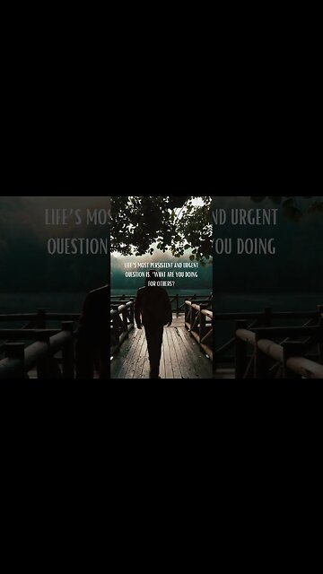 The Most Urgent Question #shorts #clutteredthoughts #most #urgent