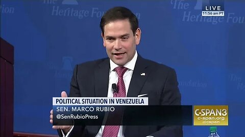 Rubio Joins Heritage and IRI for a Discussion Entitled: Venezuela at a Tipping Point
