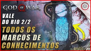 God of war, A localização de todos os Marcos de Conhecimentos em Vale do Rio | Super dica