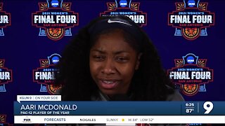 UArizona women respond to perceived snub in NCAA final four promo video