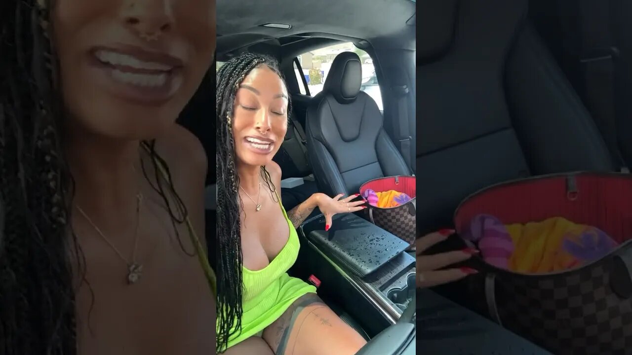 She Spilled Water or something else…..