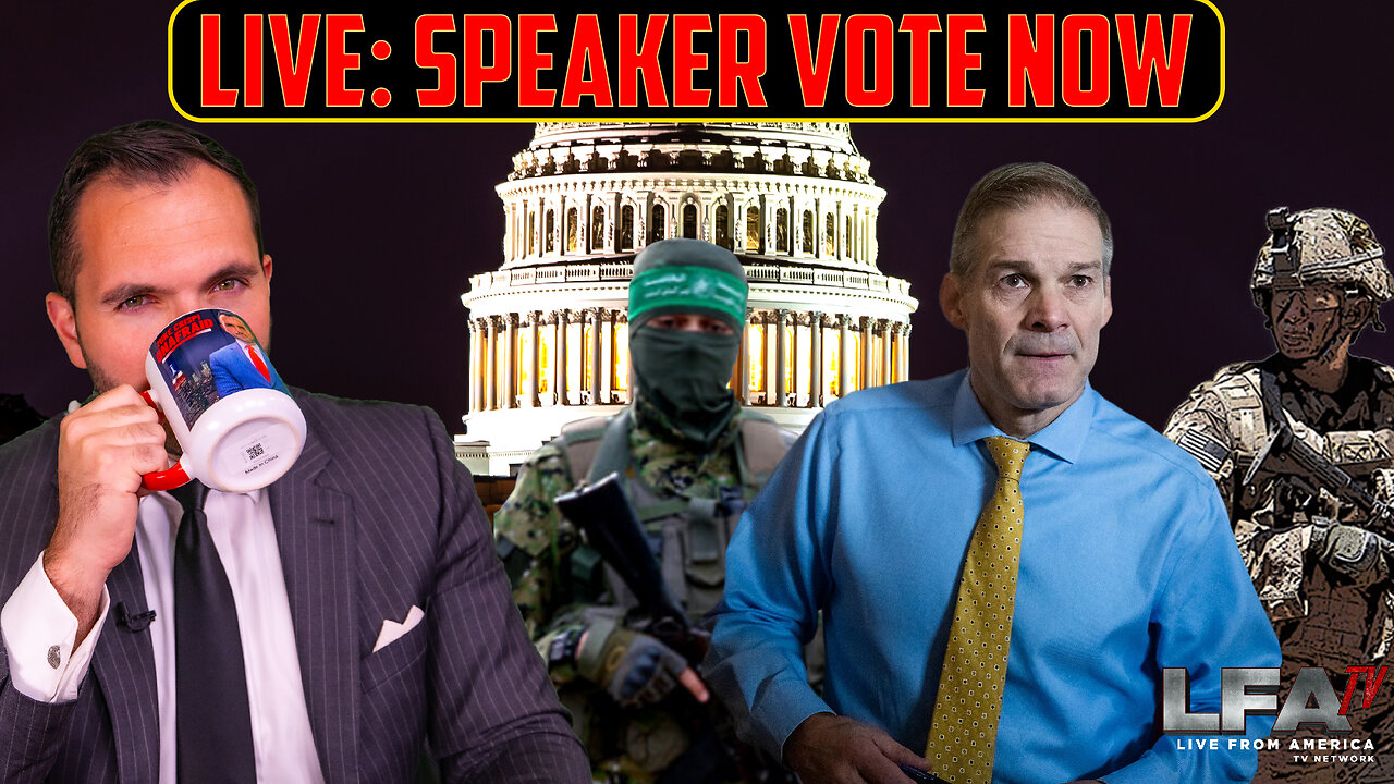 SPEAKER VOTE HAPPENING NOW, LIVE UPDATES! | MIKE CRISPI UNAFRAID 10.17.23 12pm