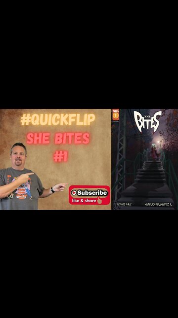 She Bites #1 Scout Comics #QuickFlip Comic Book Review Hedwig Hale,Alberto Hernandez R. #shorts
