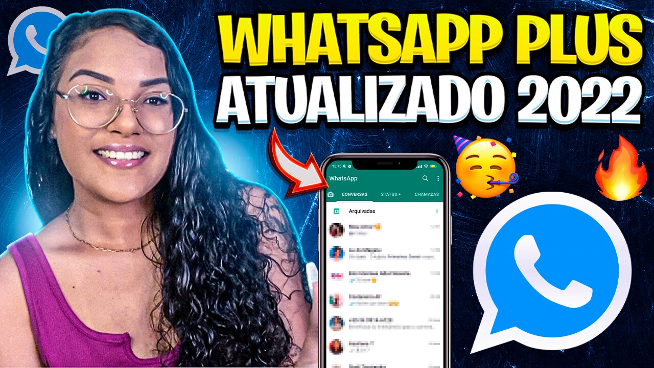 WHATSAPP PLUS ATUALIZADO 2022 melhor que gb