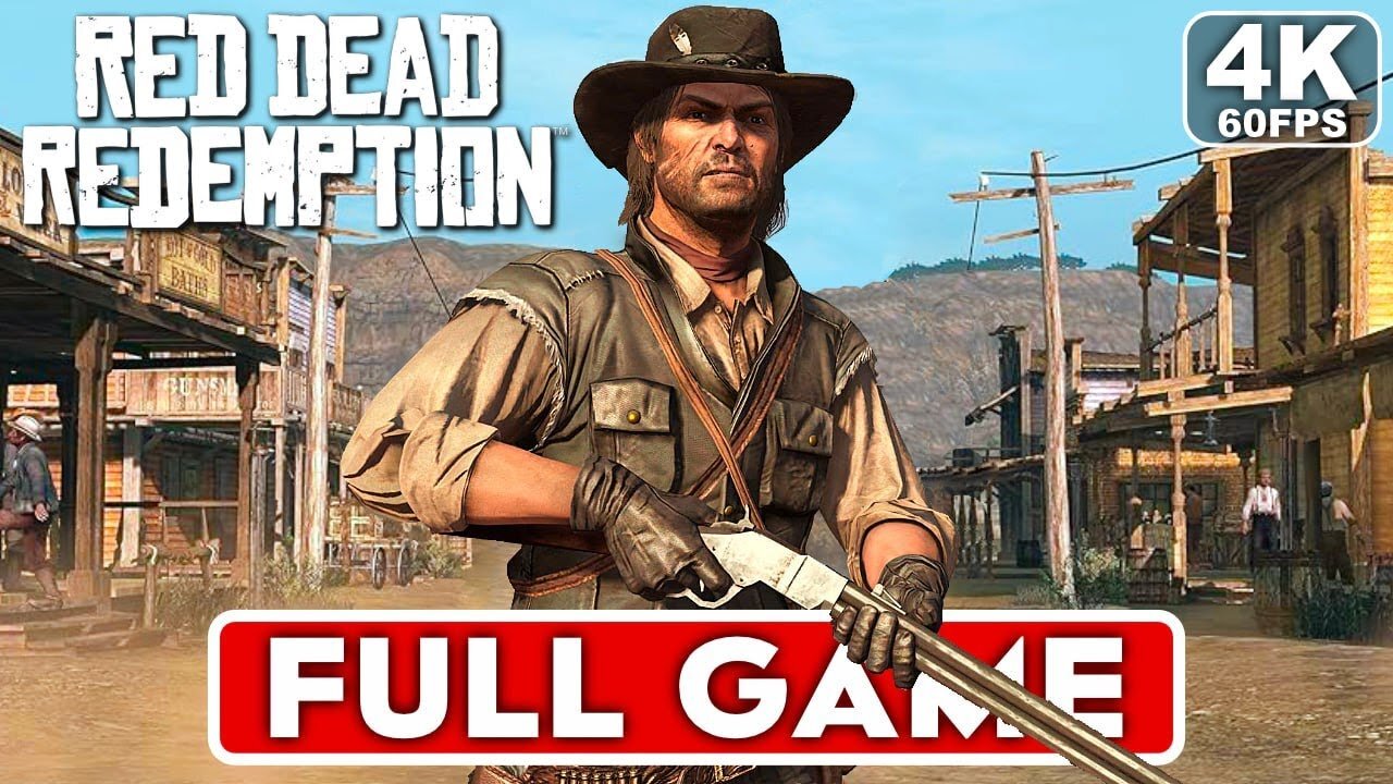 RED DEAD REDEMPTION PC Gameplay Walkthrough FULL GAME [4K 60FPS ULTRA] No Commentary