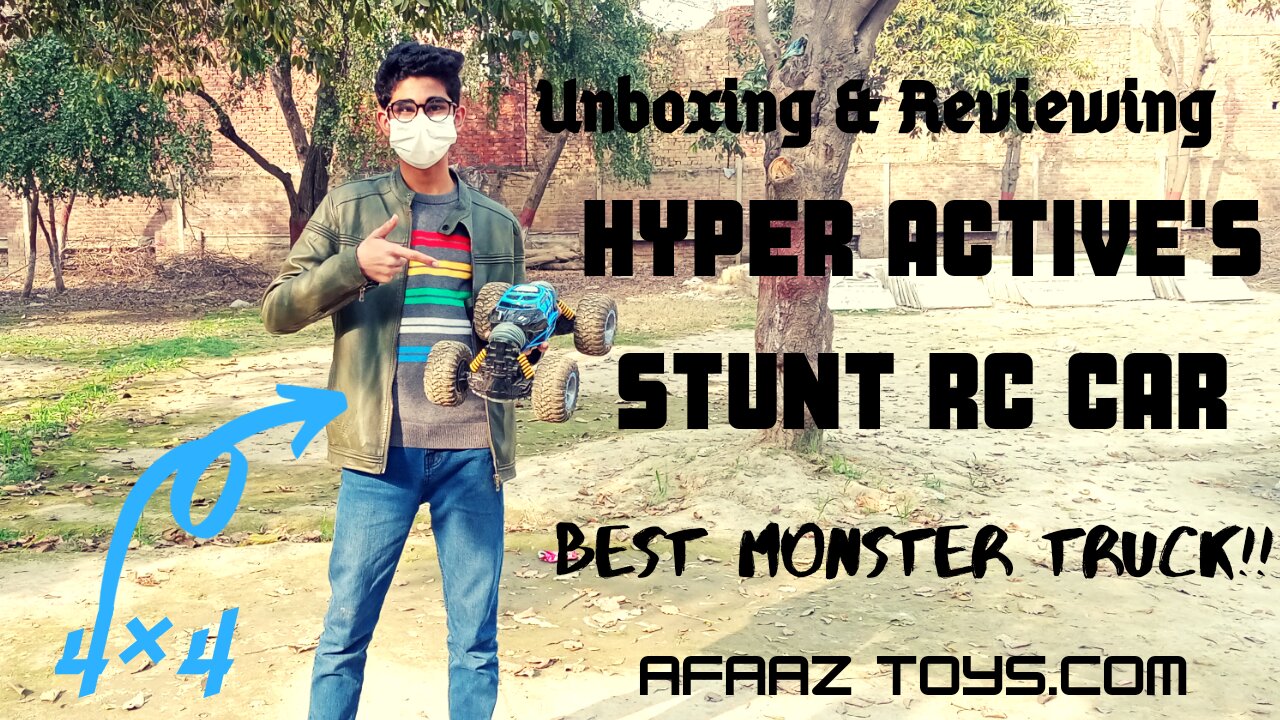 UnboxIng and Reviewing Hyper Active Stunt Rc Car