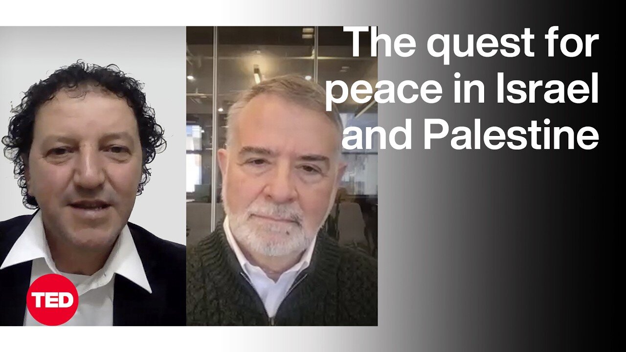 An Israeli and a Palestinian Talk Peace, Dignity and Safety | Ali Abu Awwad and Ami Dar | TED