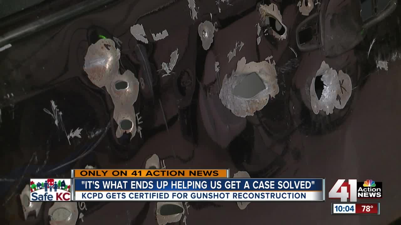 KCPD gets certified for gunshot reconstruction