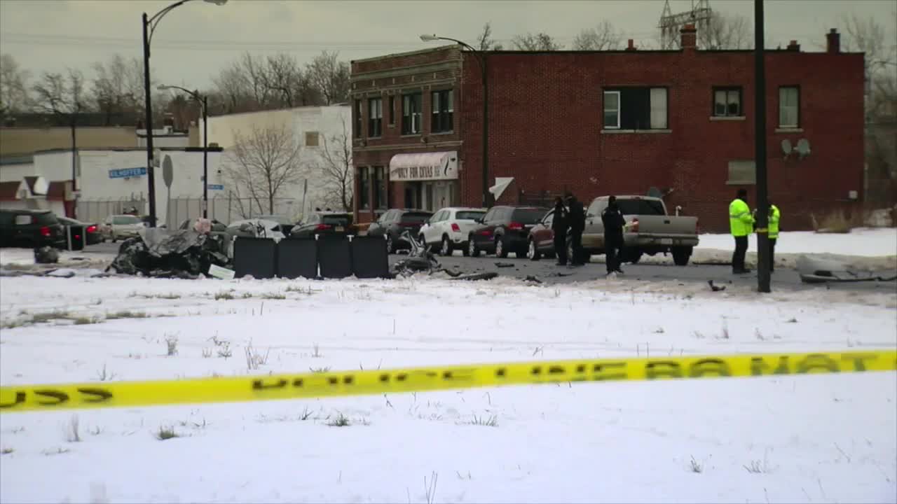 Three people killed in crash in Buffalo's Genesee Moselle neighborhood Monday afternoon