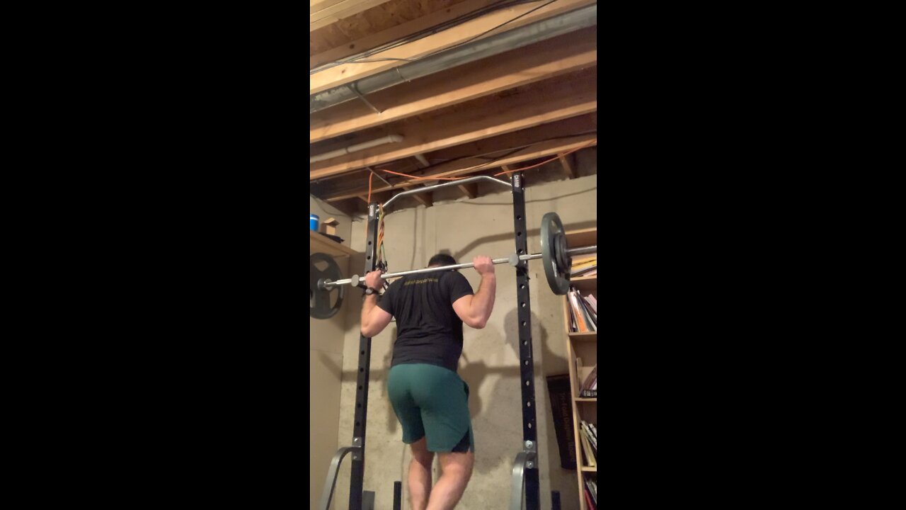 5rm behind head press 150 fail drop to 140