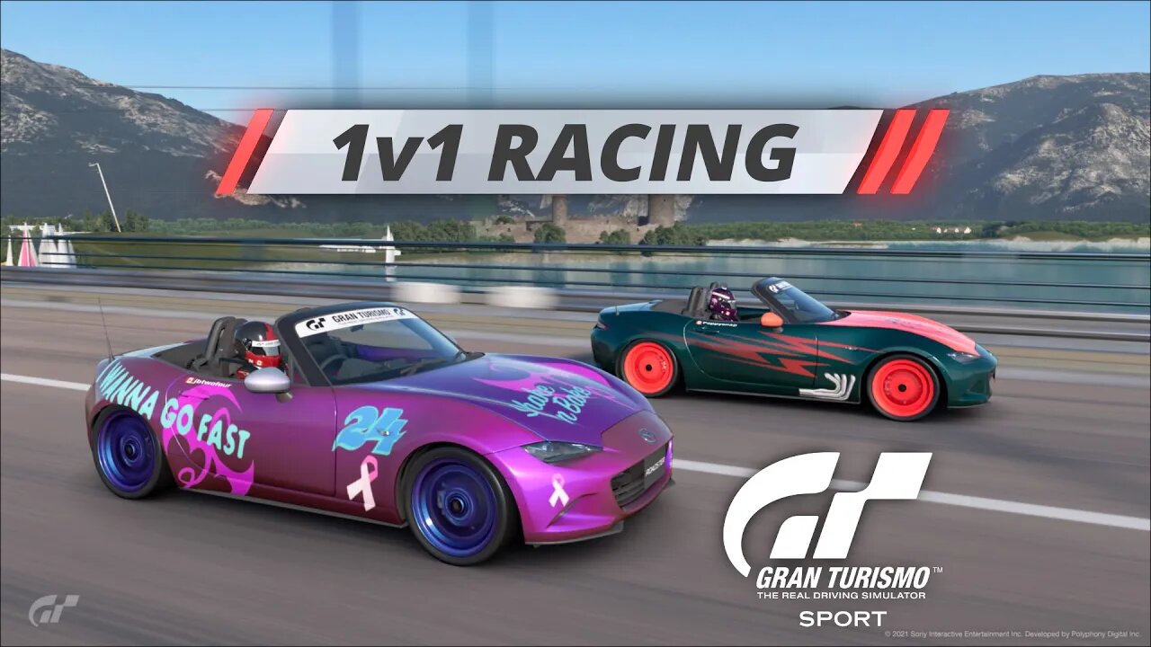 Roadsters at Circuit de Sainte Croix - 1v1 Racing - Gran Turismo Sport