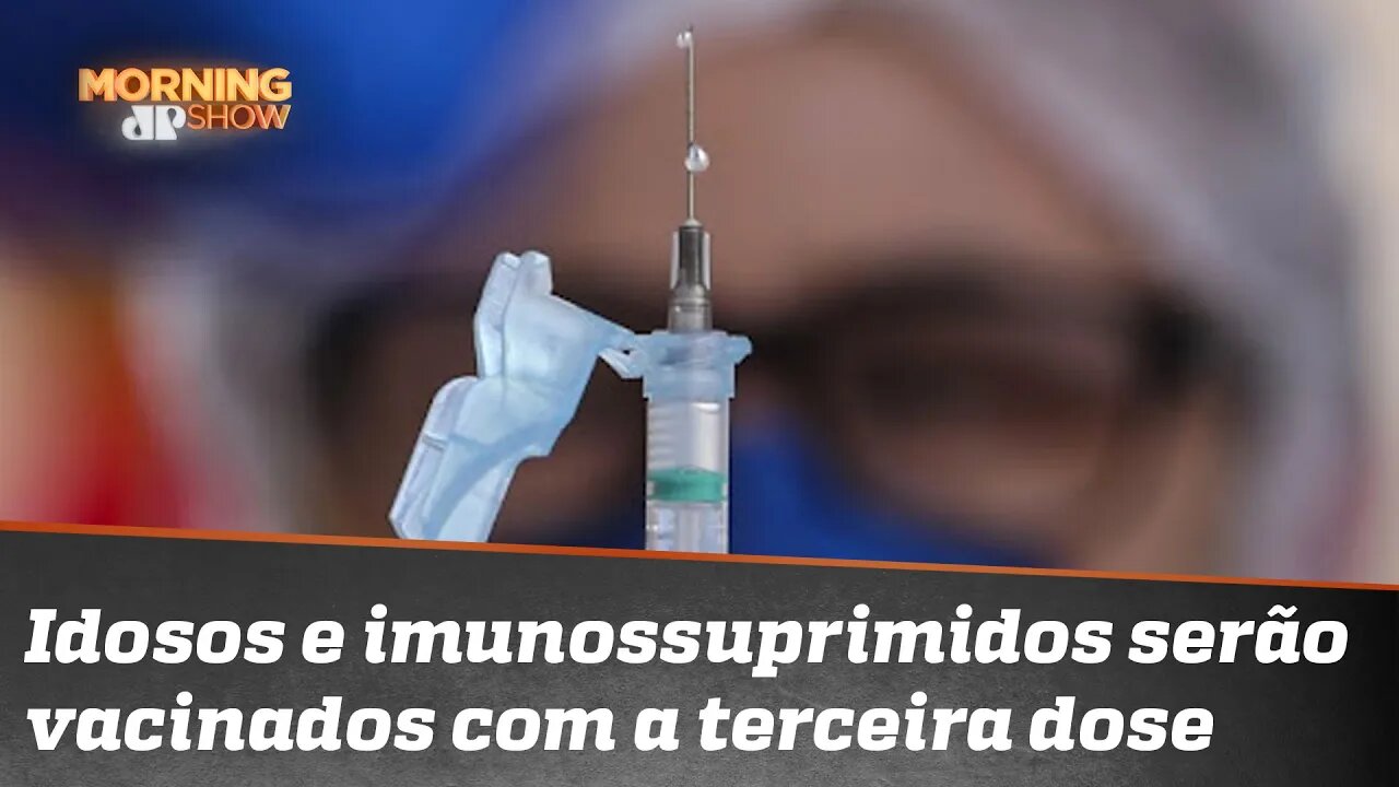 Ministério da Saúde anuncia terceira dose para 15 de setembro