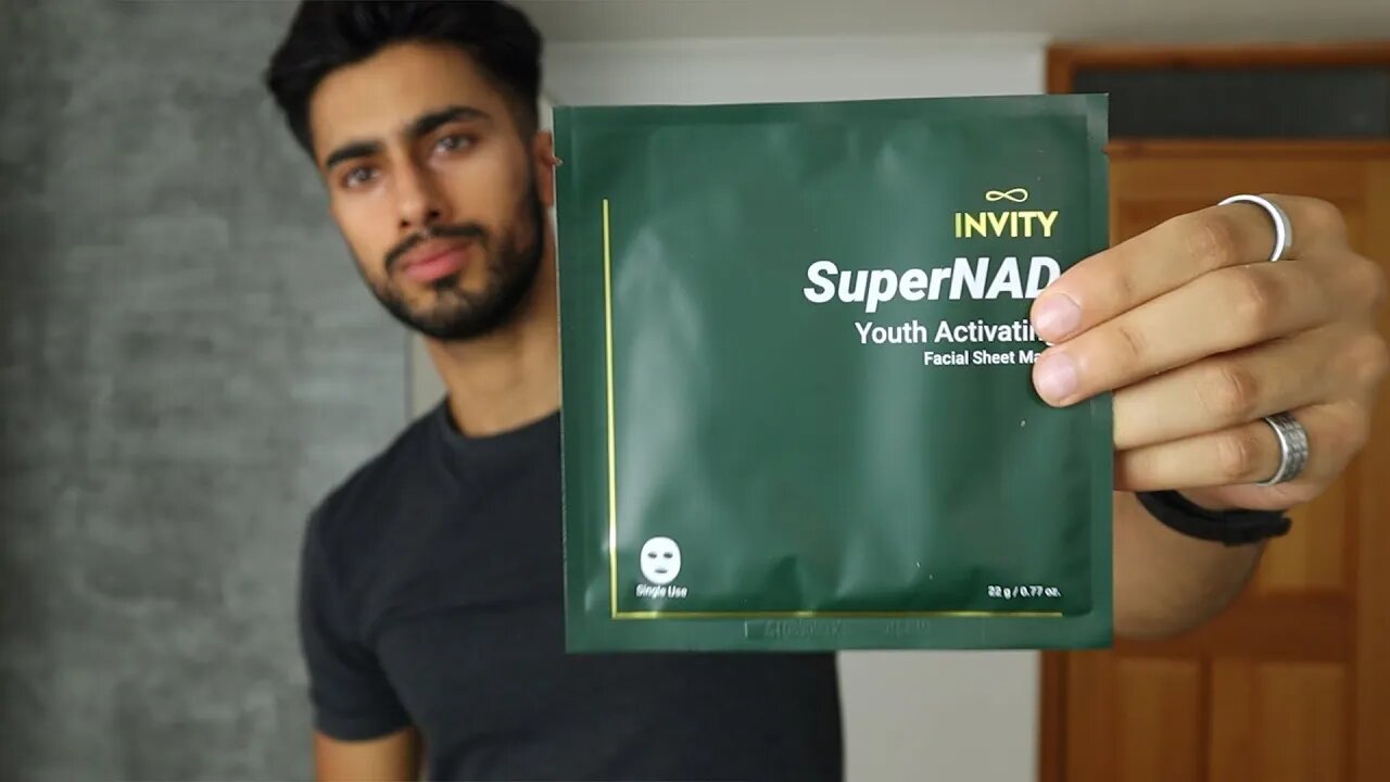 INVITY SuperNAD Youth Activating Facial Sheet Mask (Honest Review) | Anti-Aging Skin Care