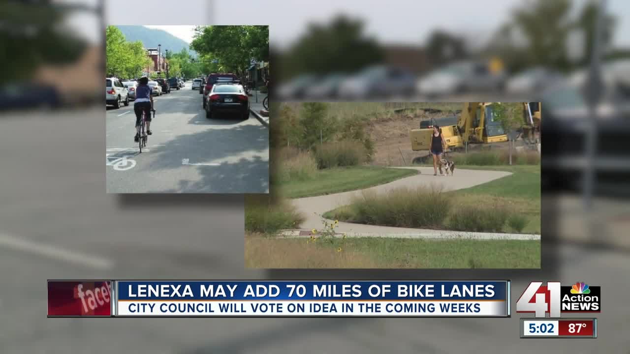 Lenexa could add more bike lanes, pedestrian paths