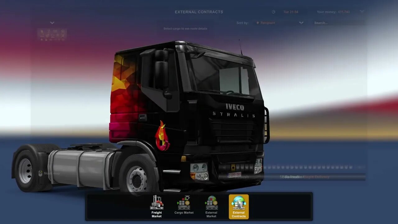 Finally enough money to buy my first truck with no loan. ETS2