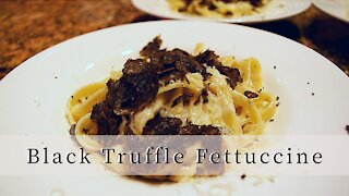 Fresh Black Winter Truffle Fettuccine