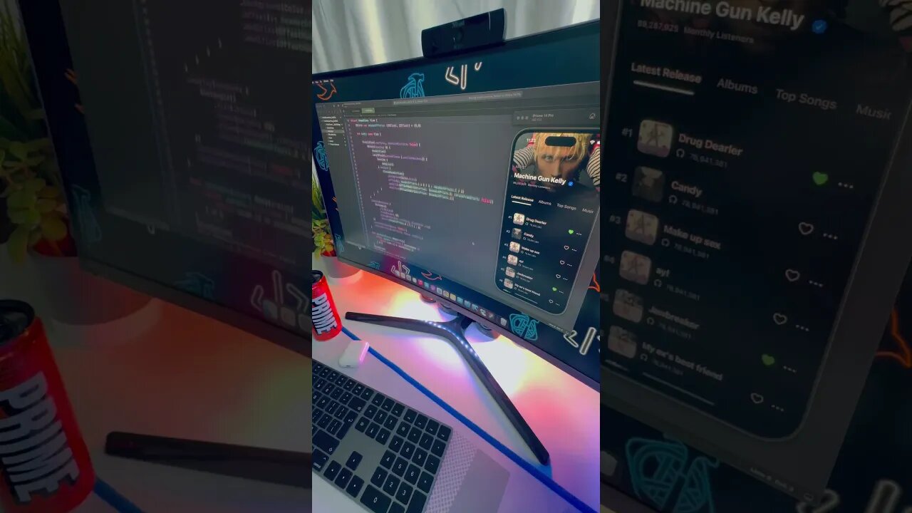 Artist Cover UI - SwiftUI #shorts