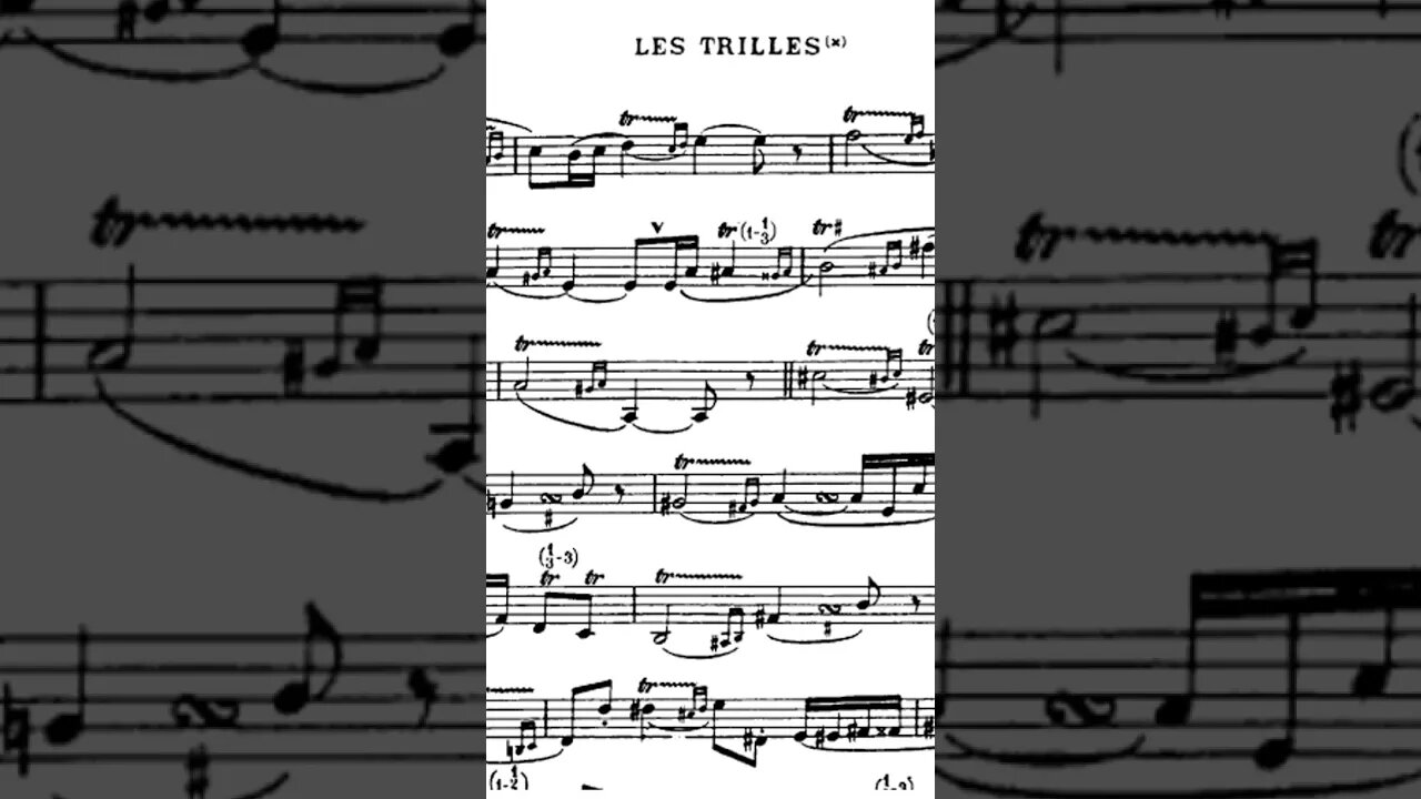 [TRUMPET ETUDE] Charlier 36 Etudes Transcendandtes No 36 (Les Trilles) , Pierre Thibaud