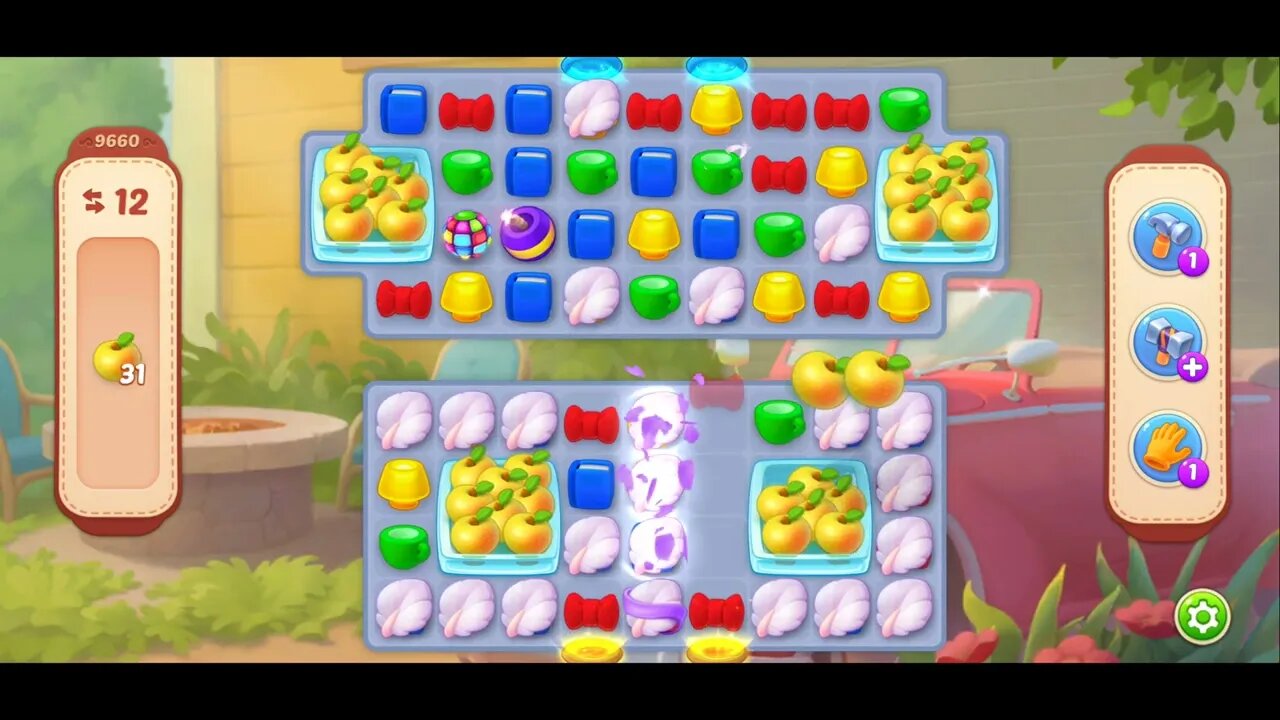 Playrix Homescapes Gameplay Walkthrough Level 9660