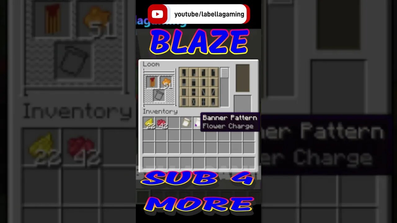 Blaze Banner | Minecraft