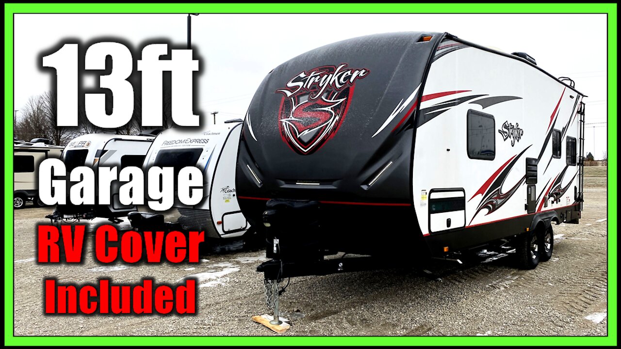 13ft Garage Toy Hauler! 2019 Stryker 2313