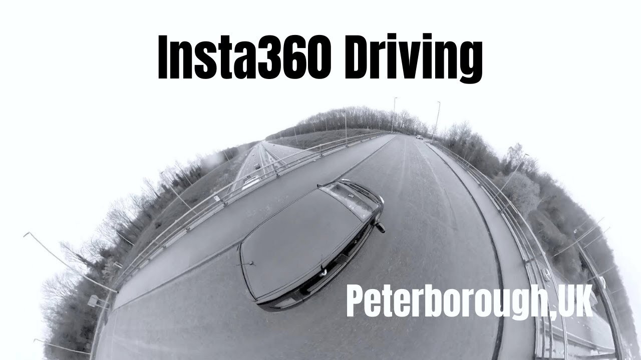 Hi! I'm in Peterborough, UK (Worst Place to Live in England?) - Insta360 Drive Through