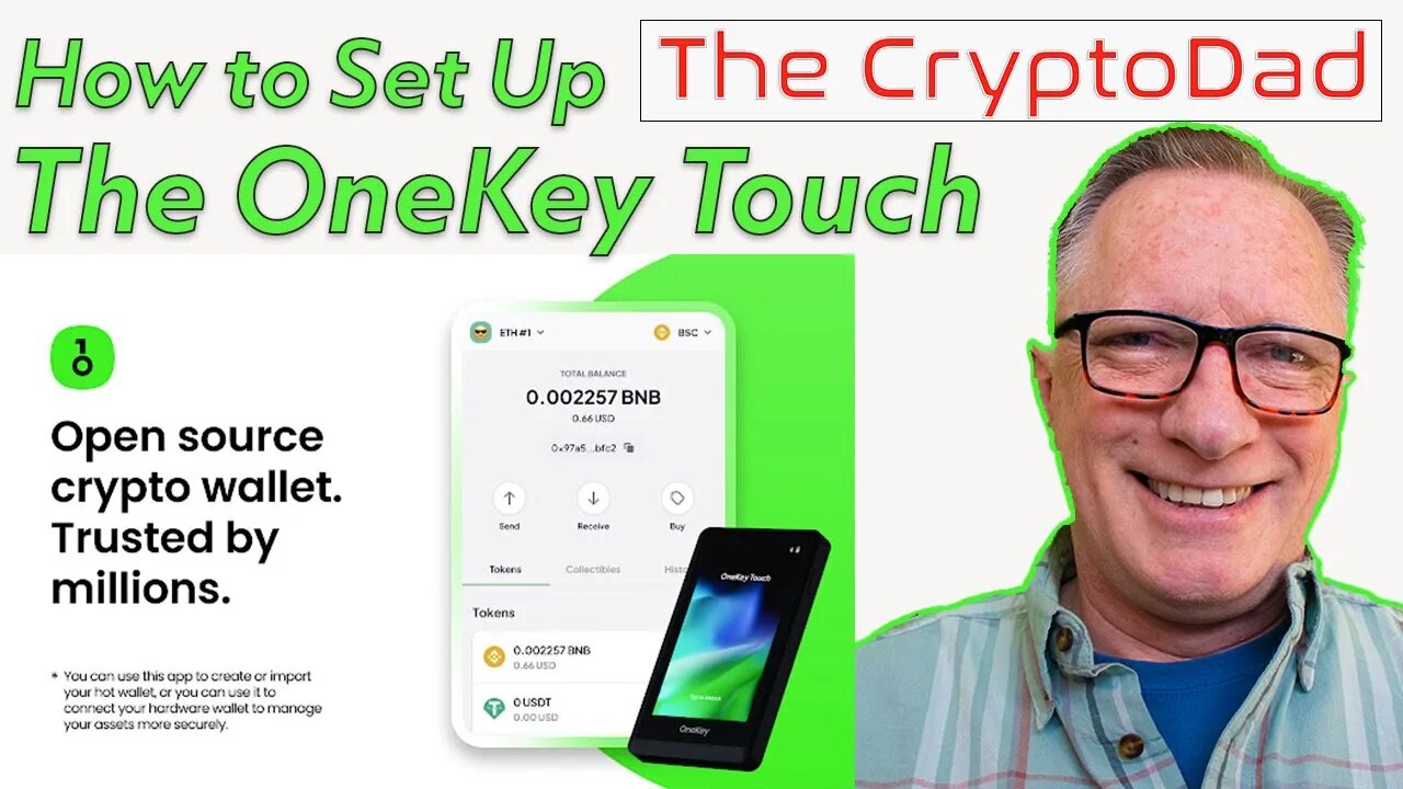 How to Set up & Use the OneKey Touch Crypto Hardware Wallet