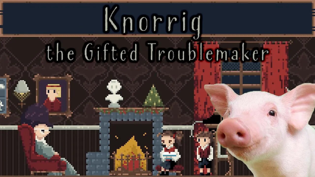 Knorrig the Gifted Troublemaker - Trading with a Cute Piglet