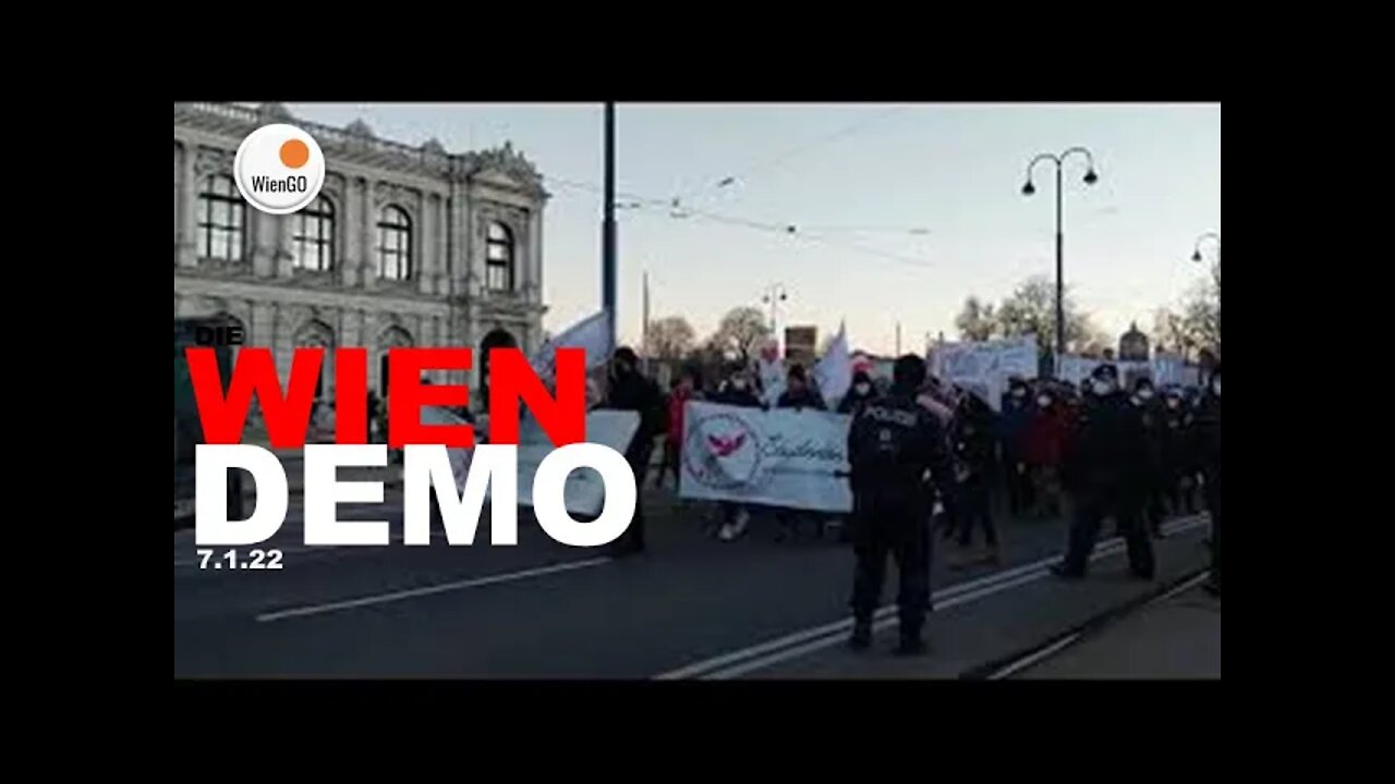 WienGo WIEN DEMO +++DEMO 7.1.22(5)+++ StudentenStehenAuf+++