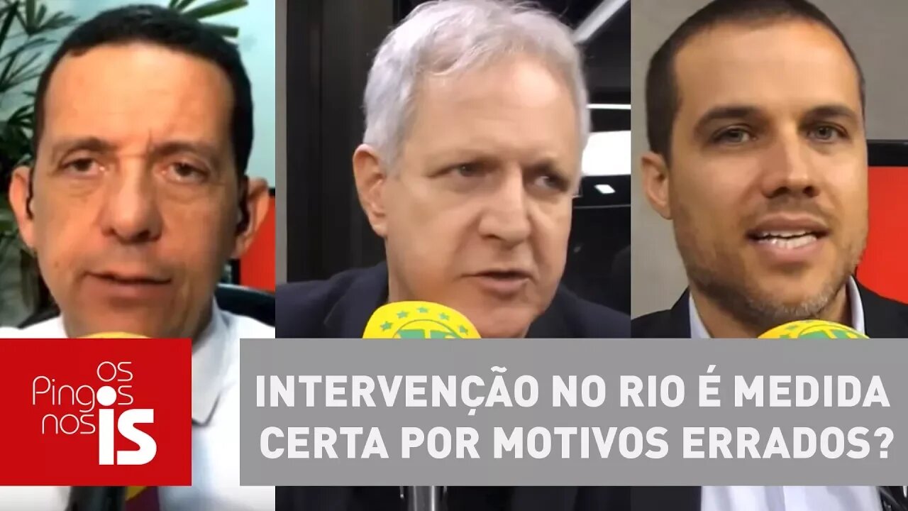 Debate: Intervenção no Rio é medida certa por motivos errados?