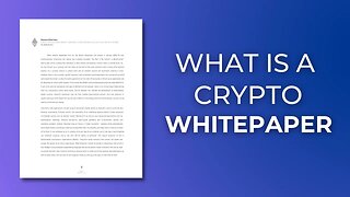 What is a Crypto Whitepaper?