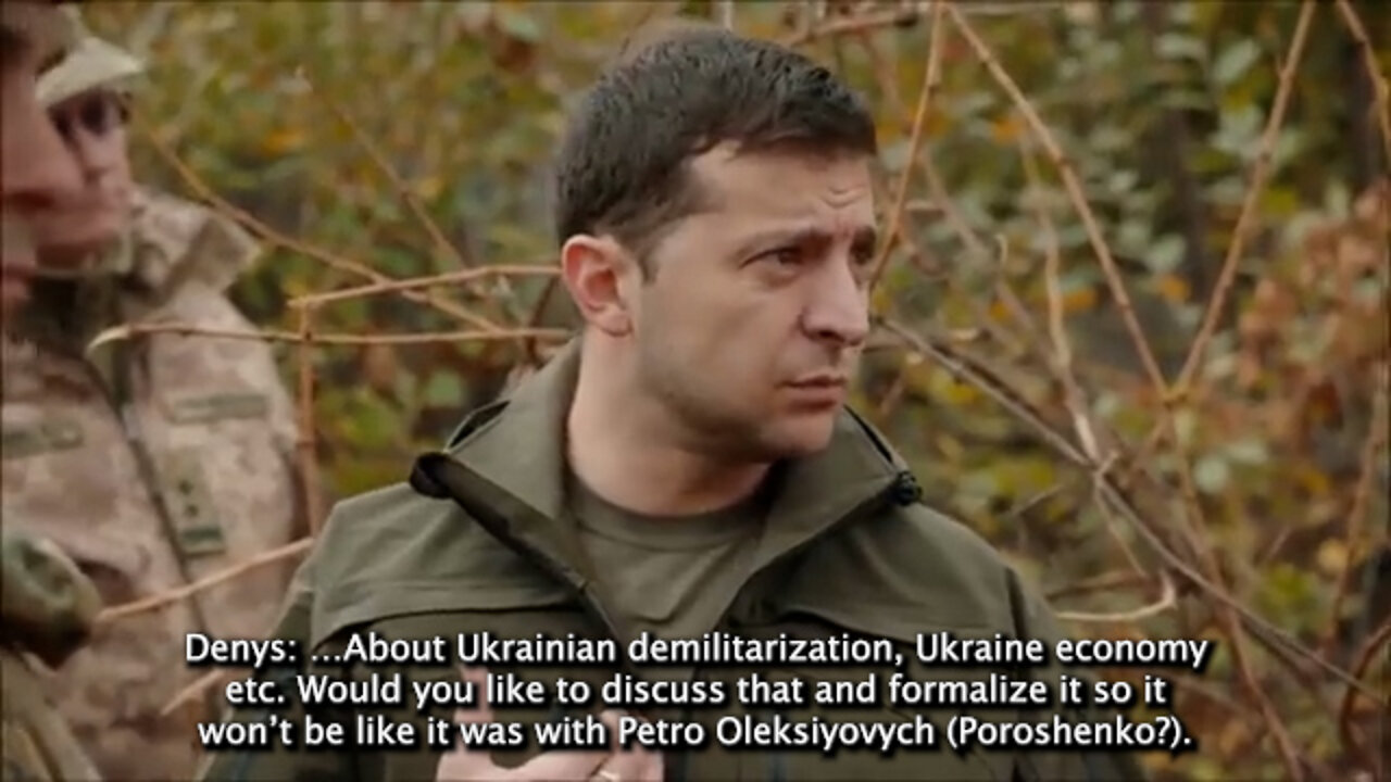 Zelensky threatened by Azov in 2019 (English Subtitles)