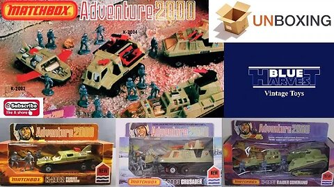 MATCHBOX ADVENTURE 2000 UNBOXING