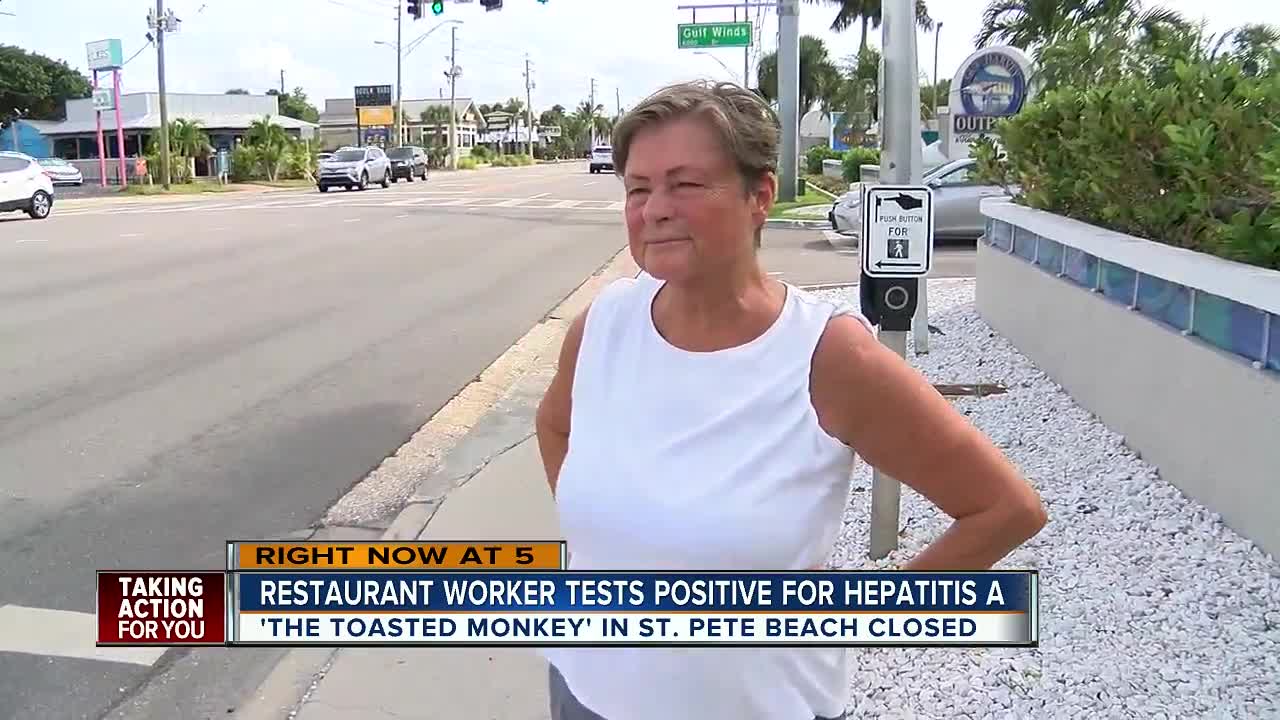 Local beach bar worker tests positive for Hep A