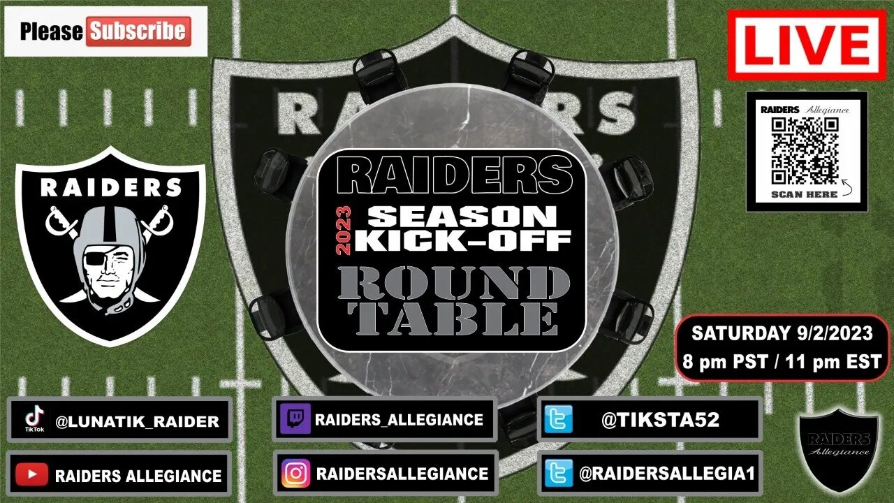 #RAIDERS 2023 SEASON KICK-OFF ROUND TABLE