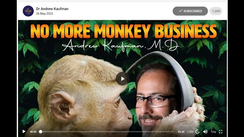 [No Virus Ever] No More Monkey Business Andrew Kaufman, M.D.